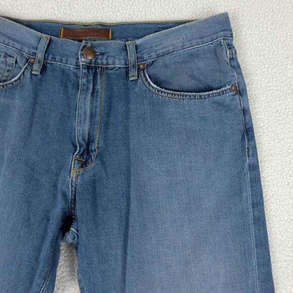 Agave Jeans Mens 36x32 Blue Waterman Straight Leg Medium Wash Denim USA Made - Picture 2 of 14